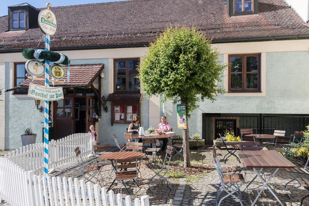 Brauereigasthof Zur Post Eschlkam Eksteriør billede